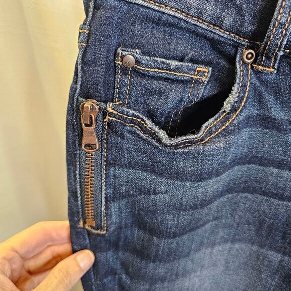 Soho New York & Company Curvy Cropped Boyfriend Jeans Size 6 - Picture 5 of 8
